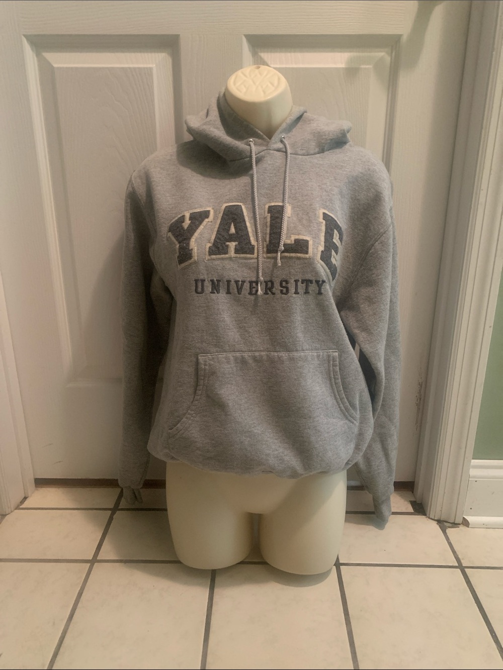 Champion Gray Yale University Pullover Hoodie